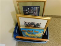 Various Picture Frames, Various Sizes And Shapes
