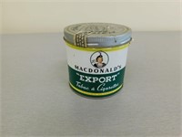 Macdonalds Export Tobacco Tin