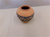 Decorative Pottery Vase 9" Tall