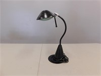 Black Metal Desk Lamp 17" Tall