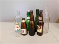 Vintage Bottles - various sizes