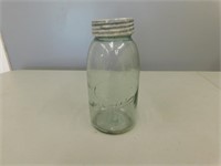Vintage Large Gem Mason Jar