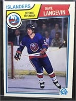 83-84 OPC Dave Langevin #11