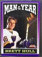 1991 Score Man of the Year Brett Hull #371
