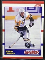 1990 Score Sniper Mario Lemieux #337