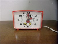 Walt Disney Mickey Mouse Clock