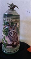 Anheuser Busch 1993 Collectible Stein “Owl'