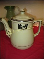 Hall's Vintage Stone Ware Tea / Coffee Pot