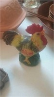 Battery operated plastic rooster untested