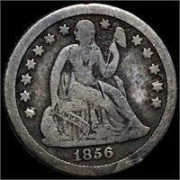 1856-O Seated Liberty Dime NICELY CIRCULATED