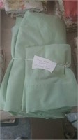 King size green flat sheet into pillowcases a
