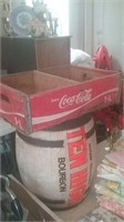 Vintage wooden Coca-Cola crate