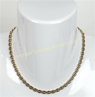 10K YELLOW GOLD MARINER LINK NECKLACE