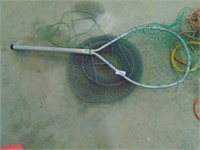 Fish Basket & Dip Net