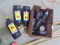 Tiki Torches (Varied Conditions), Fuel Cans &