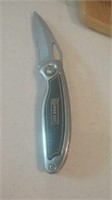 Kobalt folding knife with belt clip