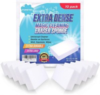 Extra Dense Magic Cleaning Eraser Sponges 10 Pack