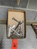 Box of wrenches - open end