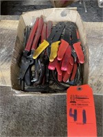 Box lot wire cutters and strippers
