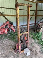 Homemade forklift 3-point hookup hydraulic