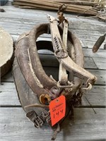 2-horse collars and harnesses