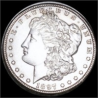 1897-S Morgan Silver Dollar UNCIRCULATED