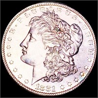 1881-S Morgan Silver Dollar UNCIRCULATED