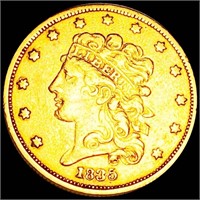 1835 $5 Gold Half Eagle NEARLY UNCIRCULATED