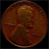 1924-D Lincoln Wheat Penny NICELY CIRCULATED