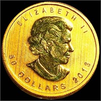 2013 $50 Maple Leaf Gold Coin GEM PROOF 1Oz