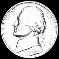 1942-P Jefferson War Nickel UNCIRCULATED