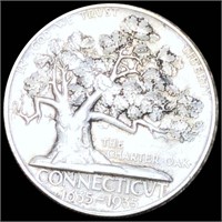 1935 Connecticut Half Dollar LIGHTLY CIRCULATED