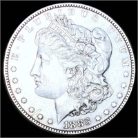 1883 Morgan Silver Dollar ABOUT UNC