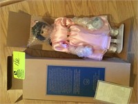 avon spring tea doll (new in box)