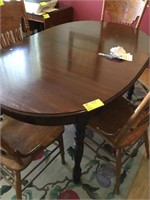 Large dining table 42" x 65" long x 30" tall