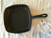10 1/4" square skillet cast iron (made in USA)