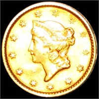 1851 Rare Gold Dollar UNCIRCULATED