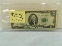 (10) 1976 $2 Fed. Res. Notes - Green Seal