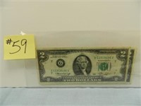 (10) 1976 $2 Fed. Res. Notes - Green Seal