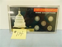 19th-20th Century Dime Collection