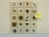 (20) Misc. Foreign Coins