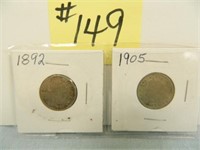 1892-1905 Liberty Head Nickels