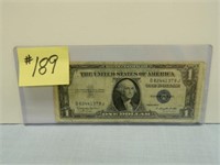 (2) 1935H $1 Silver Certificate Blue Seal