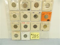 (14) Liberty Head Nickels, 1883 w/Cents, 93, 95,