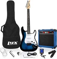LyxPro Electric Guitar Kit Bundle 20w Amplifier