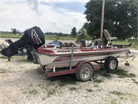 1979 ChARGER 270V Boat w/ 1axel Traile