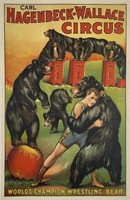 HAGENBECK-WALLACE CIRCUS POSTER