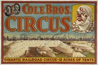 COLE BROS. CIRCUS POSTER