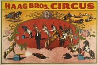 HAAG BROS. CIRCUS POSTER