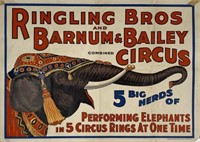 RINGLING BROS. BARNUM & BAILEY CIRCUS POSTER